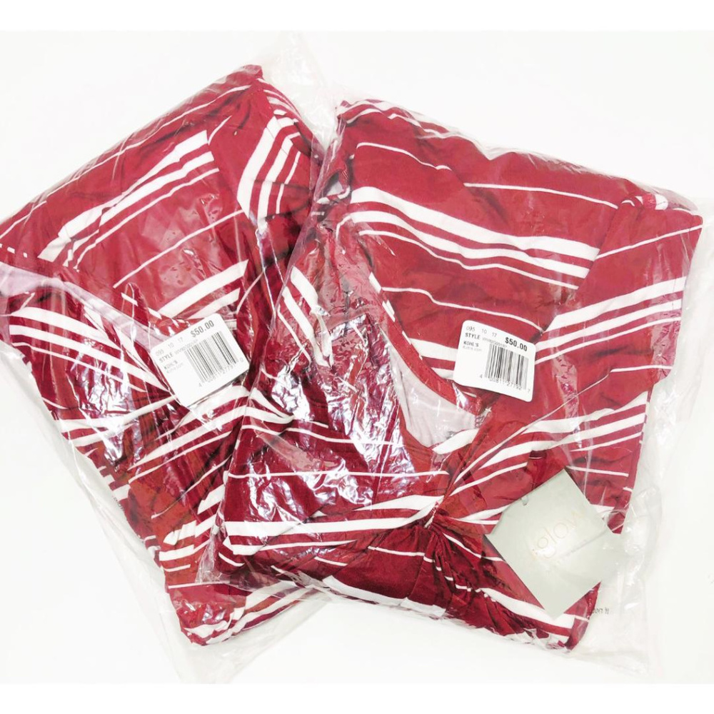 SOLD a:glow Maternity Burgundy Knot Maxi Dress - Picture 4 of 6